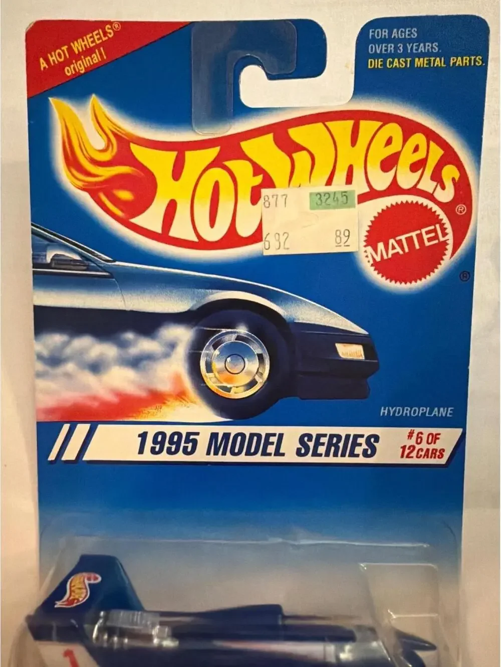 Hot Wheels 1995 Model Series Hydroplane #6 Of 12 In Original Packaging